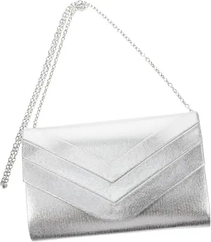 Evening Bag Clutch Purse Banquet Bag Stylish Clutch for Night Out Silver Purse for Women