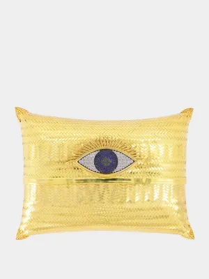 Evil Blue Eye Small Evening Clutch
