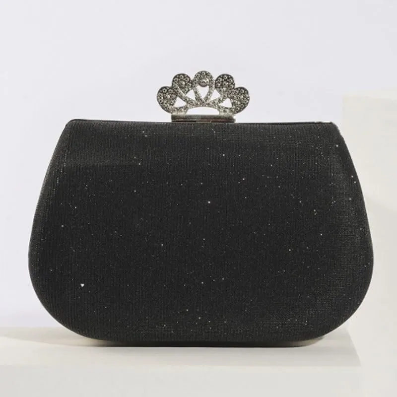 Fabric Art Pleated Evening Bag Women's Versatile Clutch Purses