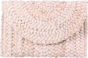 Fecialy Straw Clutch Purses Straw Purses for Women Envelope Woven Clutch Handbags Summer Beach Bags