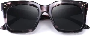 FEISEDY Vintage Women Butterfly Sunglasses Designer Luxury Square Gradient Sun Glasses Shades B2486