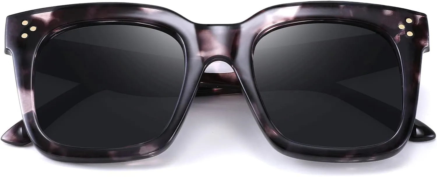 FEISEDY Vintage Women Butterfly Sunglasses Designer Luxury Square Gradient Sun Glasses Shades B2486
