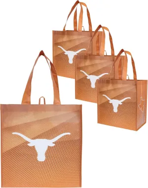 FOCO NCAA Team Logo Reusable Grocery Shopping Bags Totes