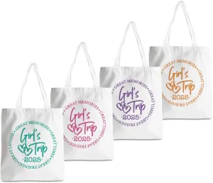 Friend Trip Gifts Favors 2025, Sister Weekend Gifts Tote Bag Goodie Gifts, Bestie Gifts Vacation Weekend Bag Friendship Gifts