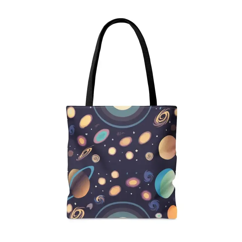 Galactic Print Tote Bag that Elevates your Style