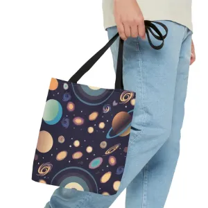 Galactic Print Tote Bag that Elevates your Style