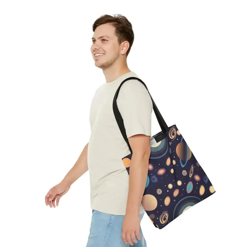 Galactic Print Tote Bag that Elevates your Style