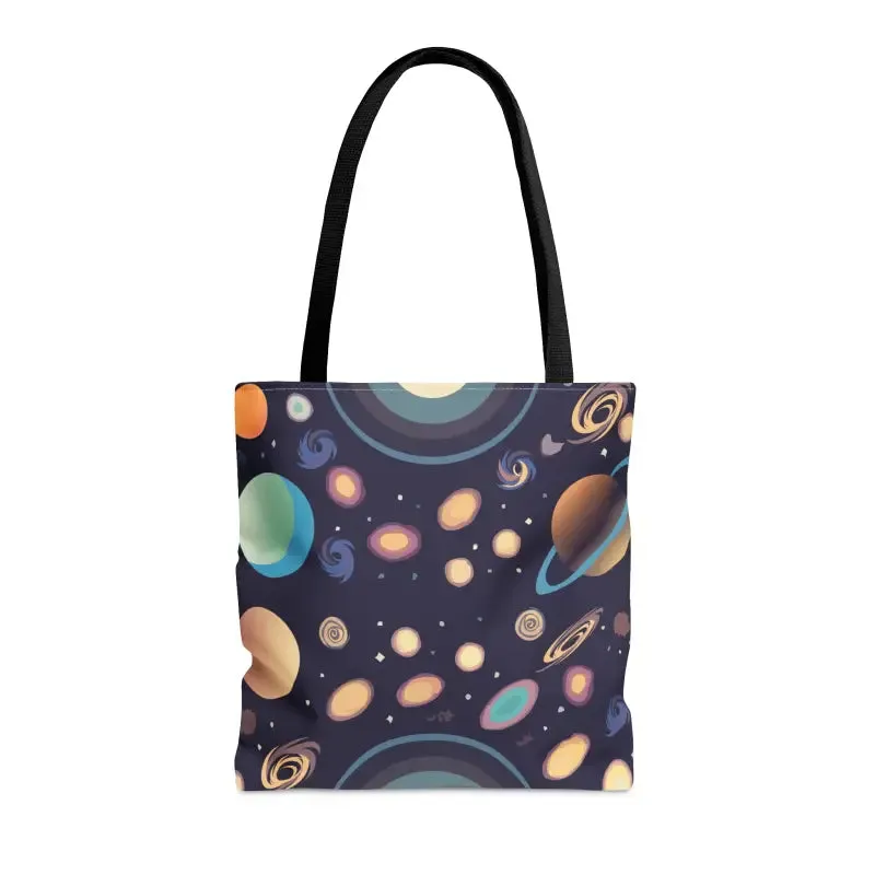 Galactic Print Tote Bag that Elevates your Style