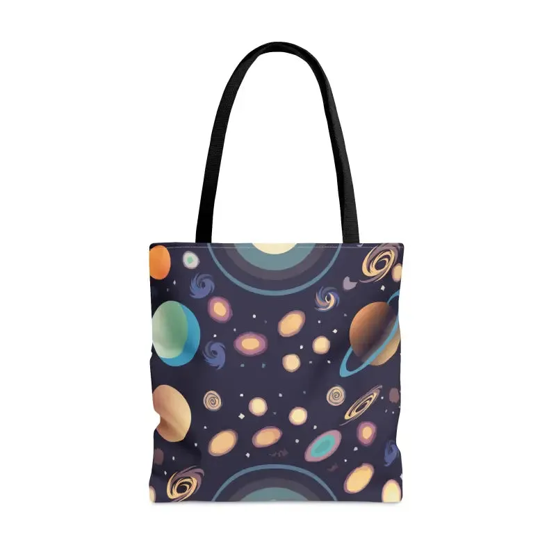 Galactic Print Tote Bag that Elevates your Style