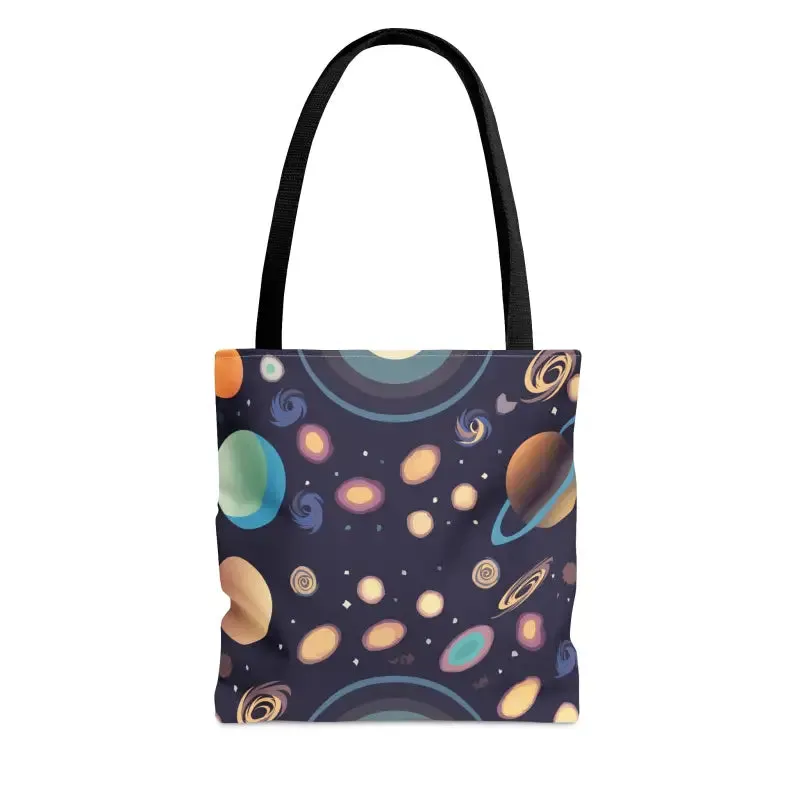 Galactic Print Tote Bag that Elevates your Style