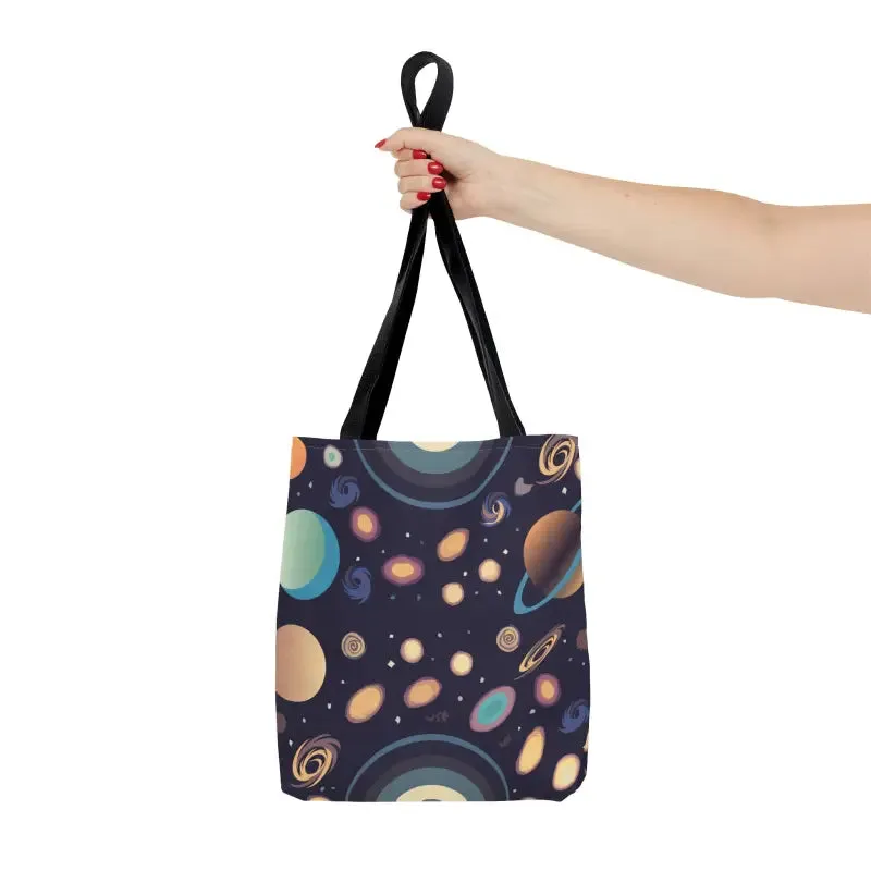Galactic Print Tote Bag that Elevates your Style