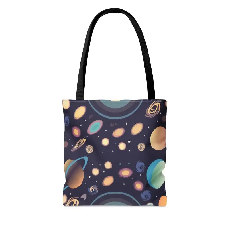 Galactic Print Tote Bag that Elevates your Style
