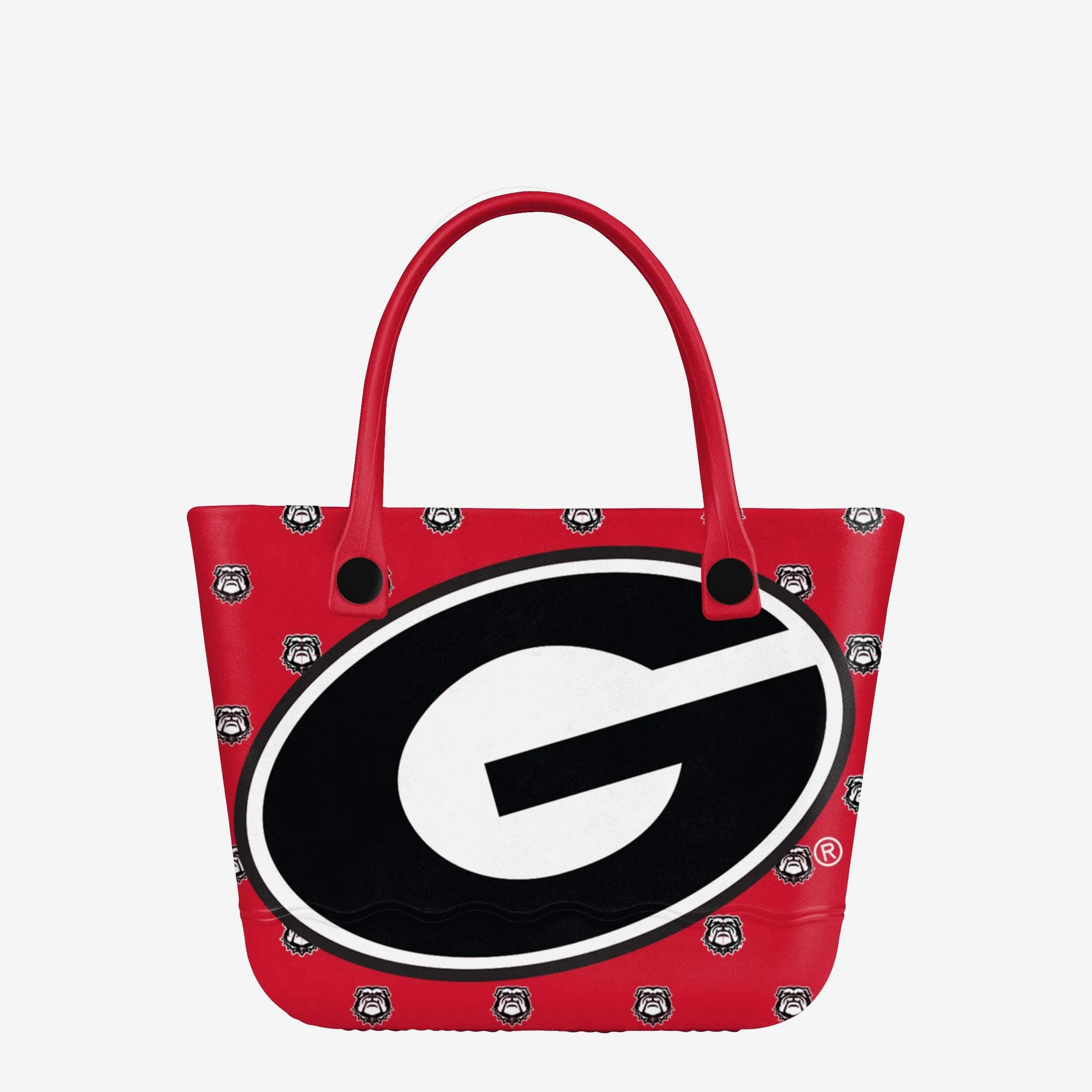 Georgia Bulldogs Big Logo Mini Print Tailgate Tote Bag