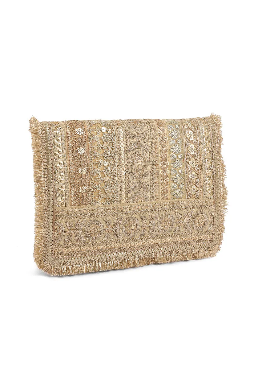 Gold Clutch / Cross Body
