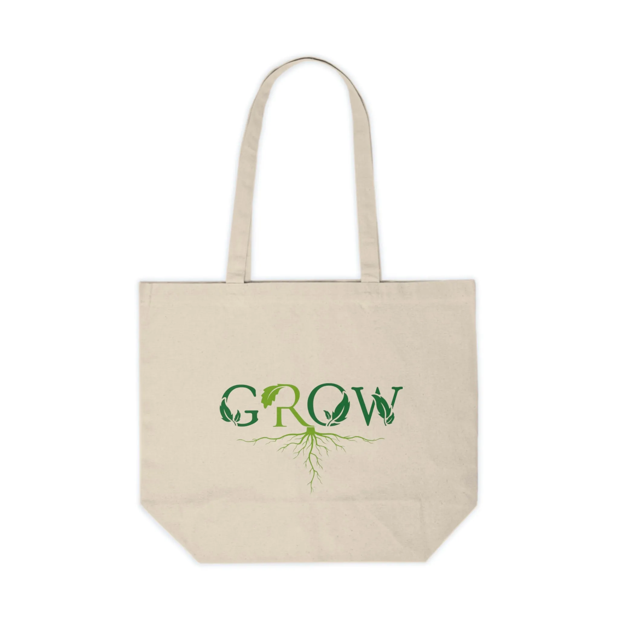 Grow Canvas Shopping Tote