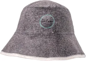 Halsa Sauna Hat, Natural Wool Sauna Hat for Men and Women, Eco-Friendly Insulating Headgear for Spa, Steam Room, Banya, Bathhouse, Comfortable, Breathable, Handmade, One Size Fits All