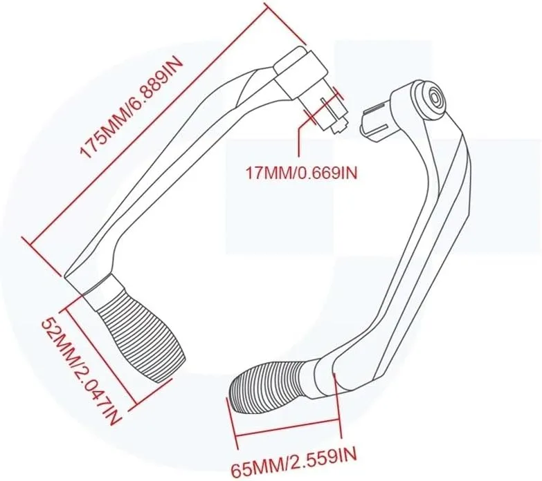 Hand Guards Handlebar Protective for CBR125R CBR 125 R 2004 2005 2006 2007 2008 2009 2010 Motorcycle Handlebar Grips Guard Brake Clutch Levers Protecto