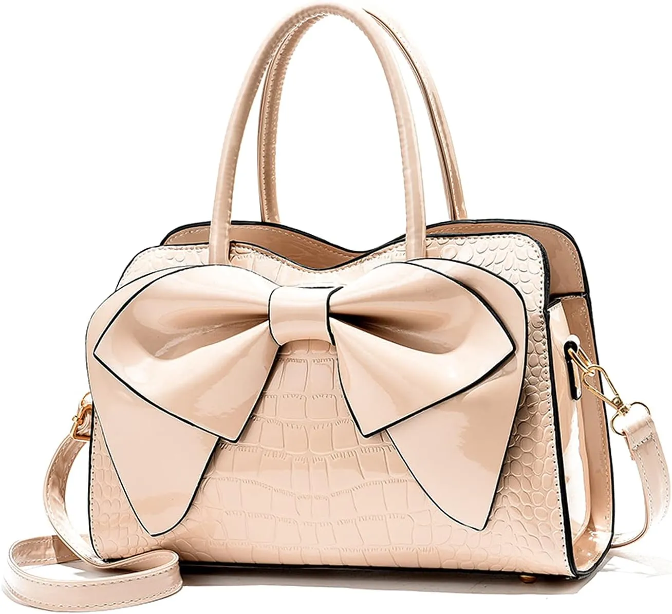 Handbags for Women Fashion Top Handle Bags Patent Leather Tote Bag Party Clutch Bag Crossbody Shoulder Bags