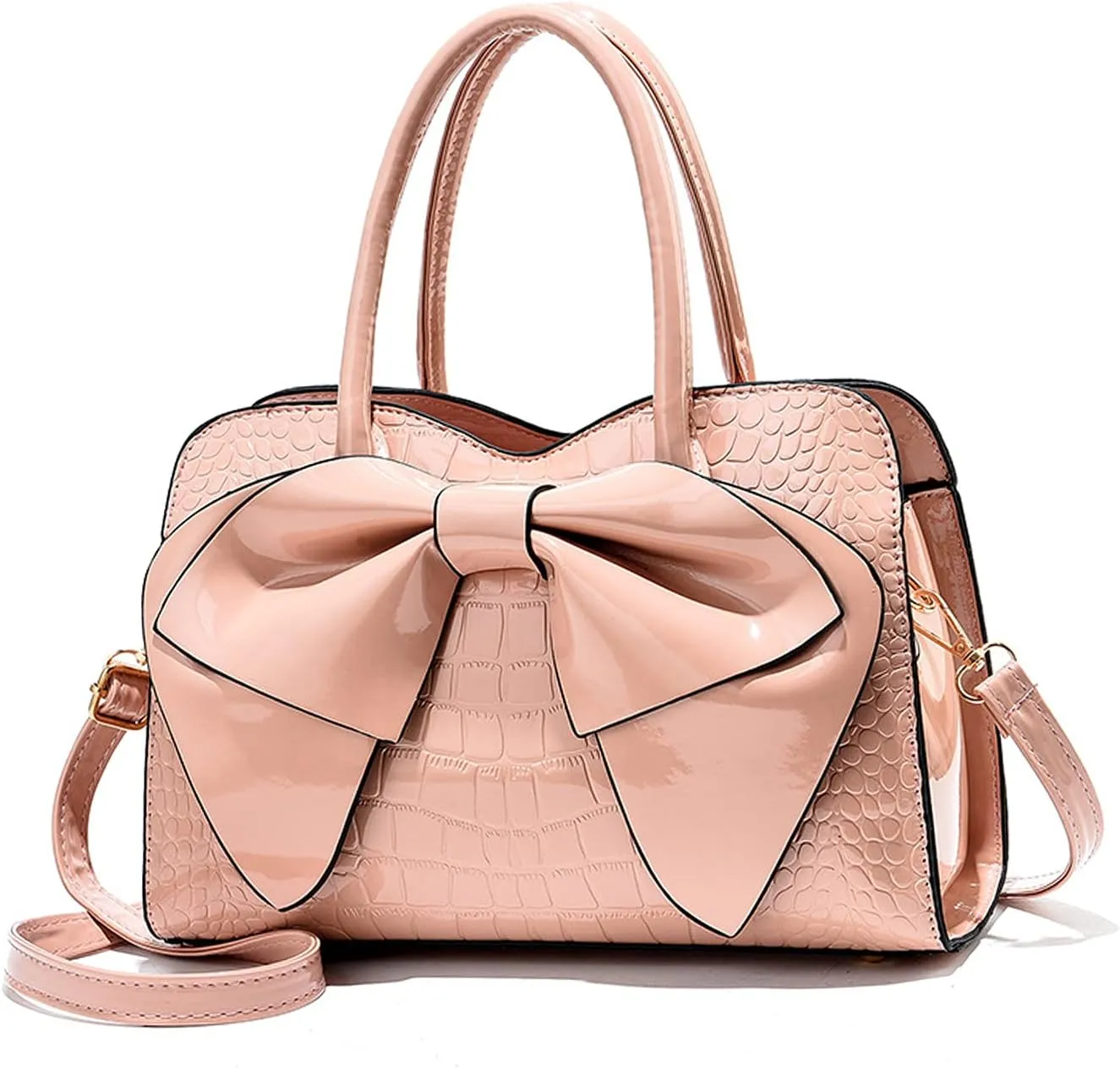 Handbags for Women Fashion Top Handle Bags Patent Leather Tote Bag Party Clutch Bag Crossbody Shoulder Bags