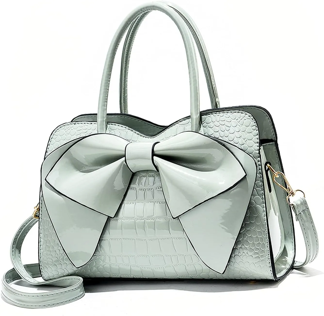 Handbags for Women Fashion Top Handle Bags Patent Leather Tote Bag Party Clutch Bag Crossbody Shoulder Bags