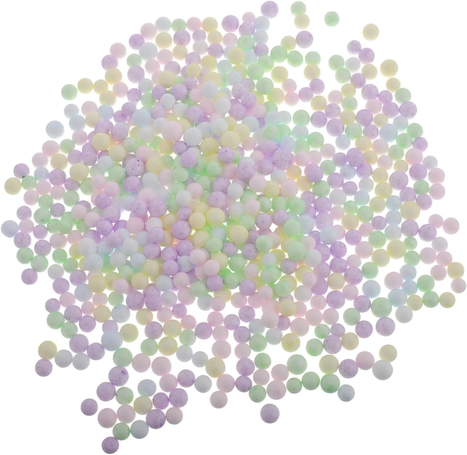 Hemoton Bean Bag Filling Beads Foam Particle Stuffing for Cushions Chairs Sofas Foam Beads Mixed Colors Pack for Comfort