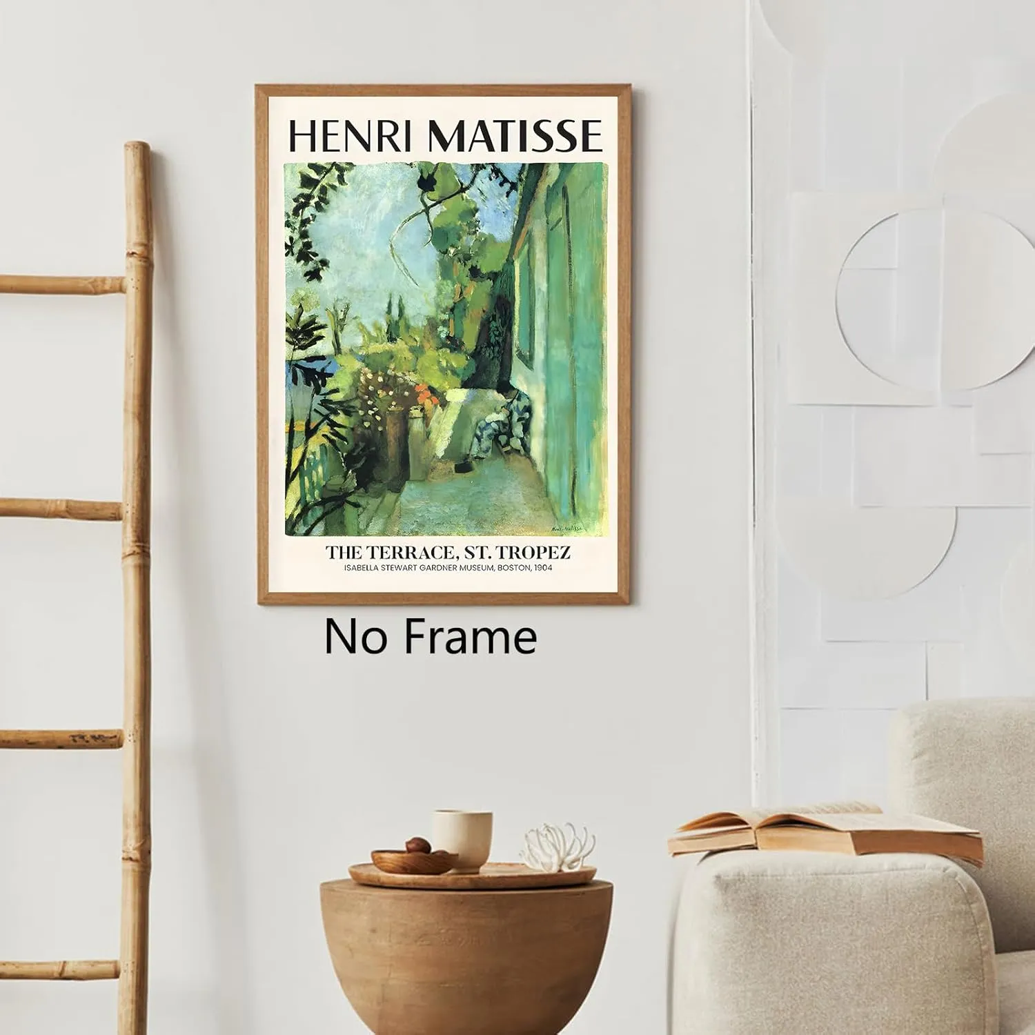 Henri Matisse Canvas Wall Art Green Abstract Landscape Henri Matisse Poster Matisse Windows Prints Henri Matisse Green Wall Art Abstract Matisse Green Farmhouse Pictures Living Room 16x24inch No Frame