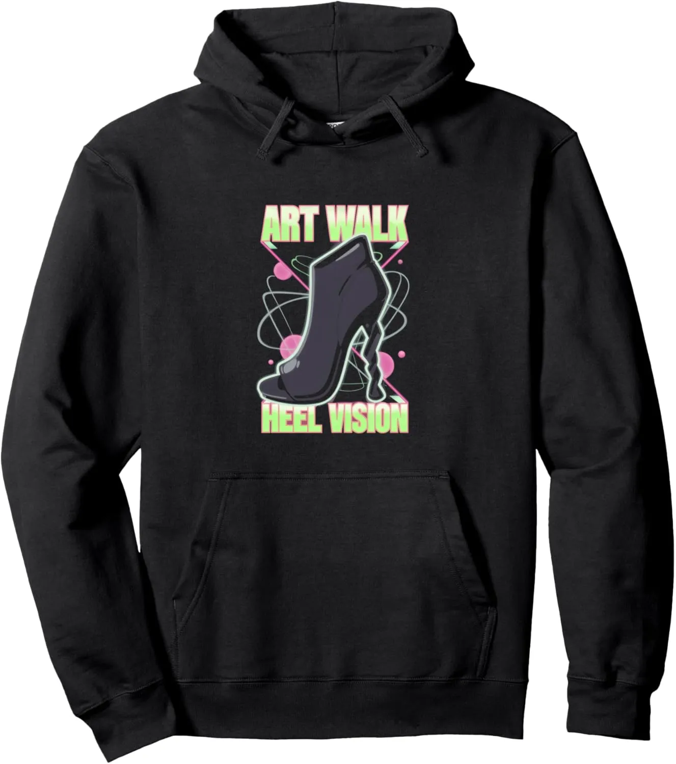 High Heels Art Walk Heel Vision Couture Women Fashion Lovers Pullover Hoodie