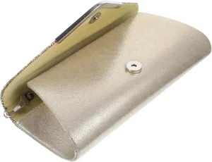 Homoyoyo Glamorous Glitter Handbag Fashion Evening Clutch Magnetic Snap Purse Elegant Wedding Accessory