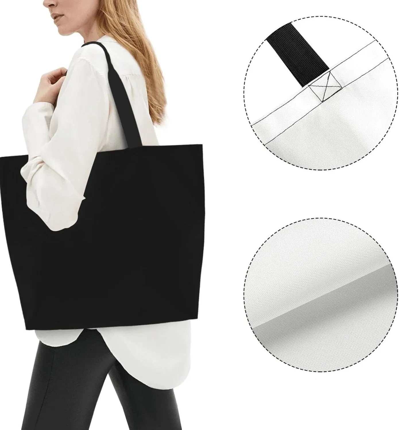 Horse Race Cool Tote Bag Beach Bag Large Capacity Grocery Bag Reusable Shopping bags for Women