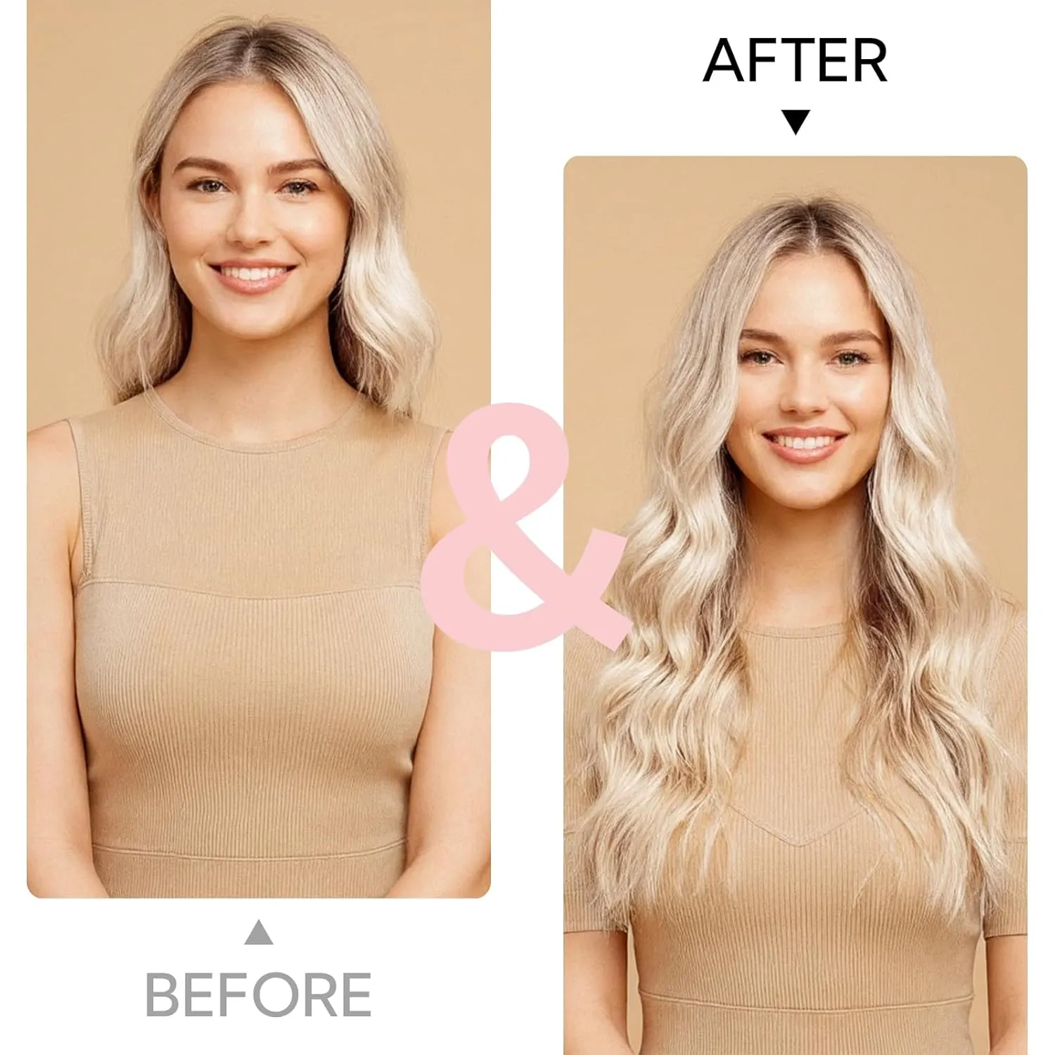 HOTBANANA Invisi Edge Tape in Hair Extensions Human Hair, 16inch 50g 20pcs Ombre Walnut Brown to Ash Brown and Bleach Invisible Tape in Extensions Straight Seamless Real Remy Hair Injected