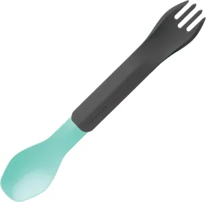 humangear GoBites Duo and Bio Duo Travel Silverware, Full Size Portable Fork & Spoon, Reusable Utensil Set, PC and BPA-free, Food-Safe Nylon or Plant-Based Resin, ﻿Extended - 9.1” X 1.6”