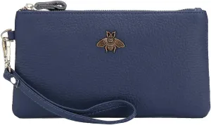 imeetu Women's Wristlet Clutch Purse Leather Cell Phone Wallet Handbag with Wrist Strap