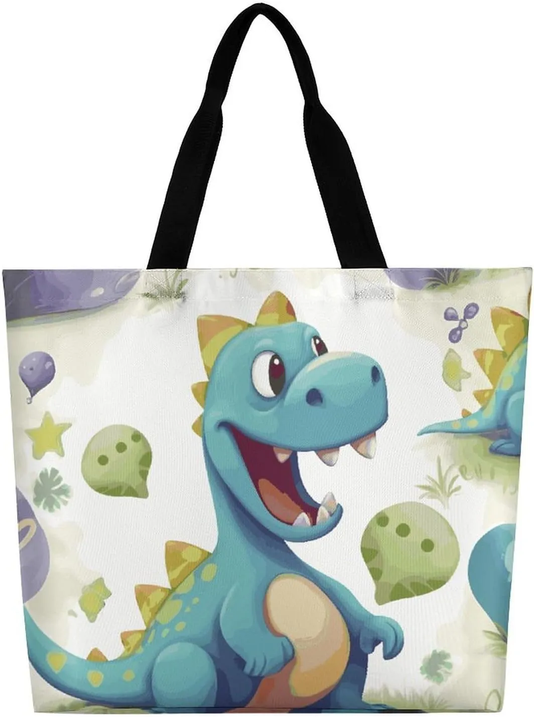Interesting Wombats Tote Bag for Women Reusable Grocery Shoulder Bags Shopping Bag for Travel, Groceries