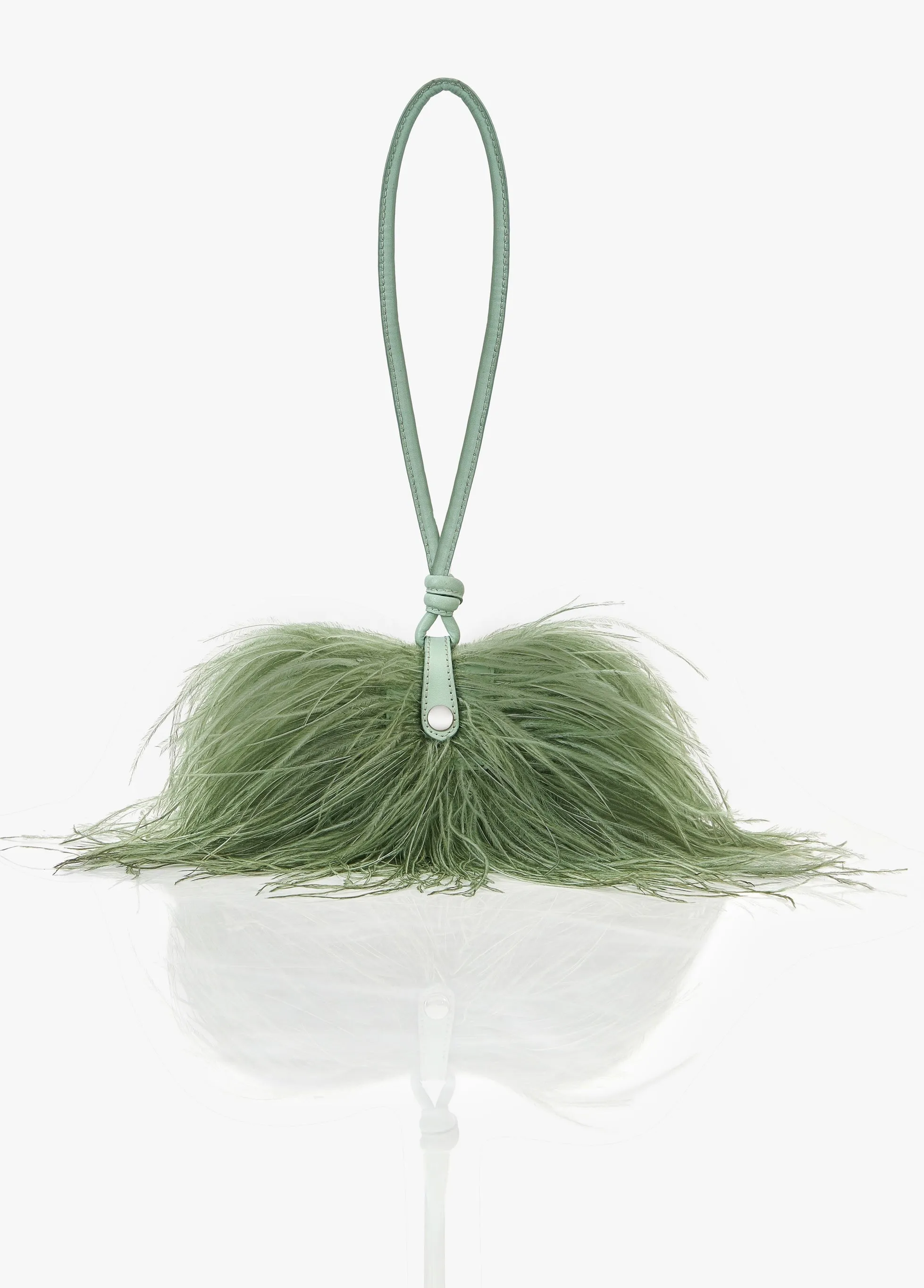 Jade green scarlet minivet bag