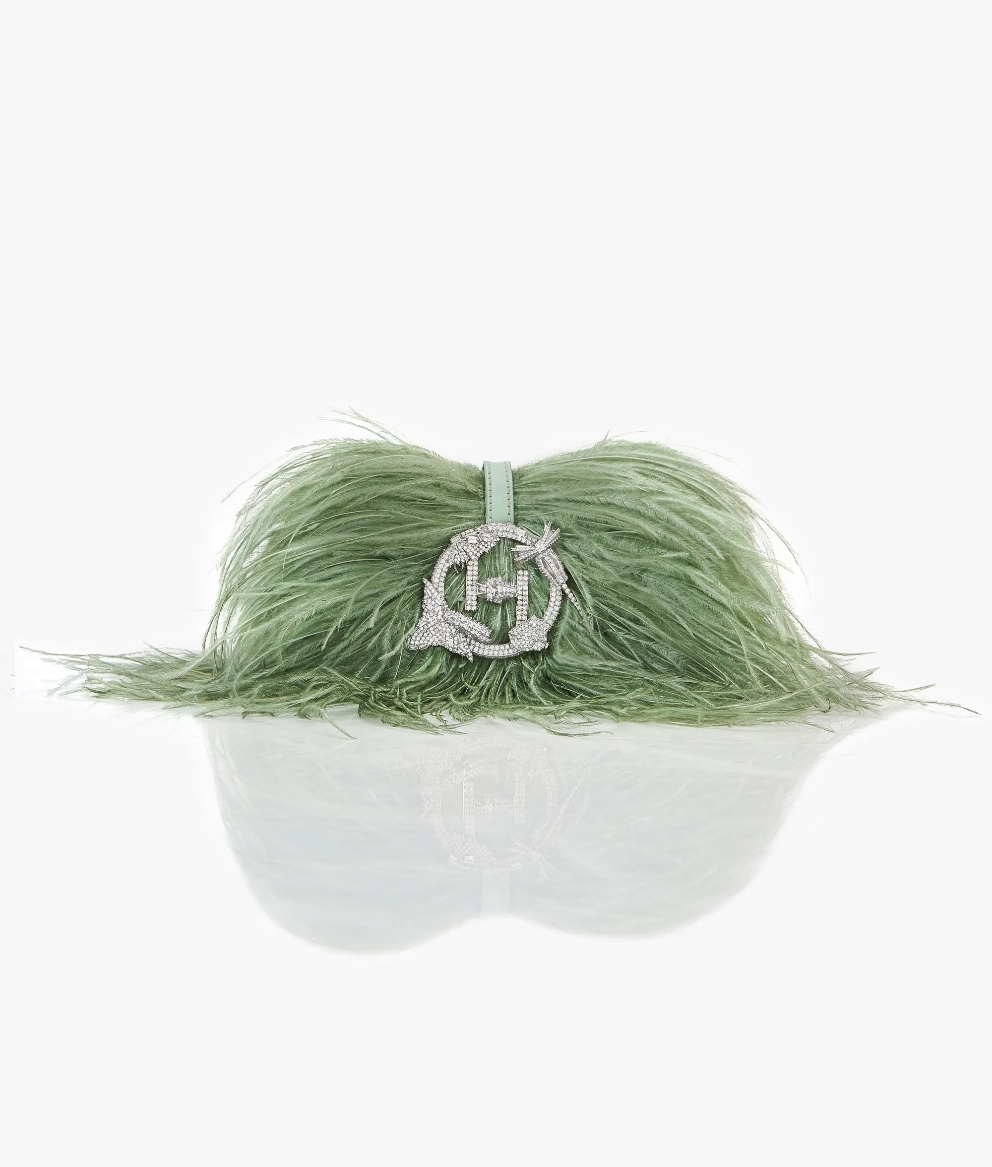 Jade green scarlet minivet bag