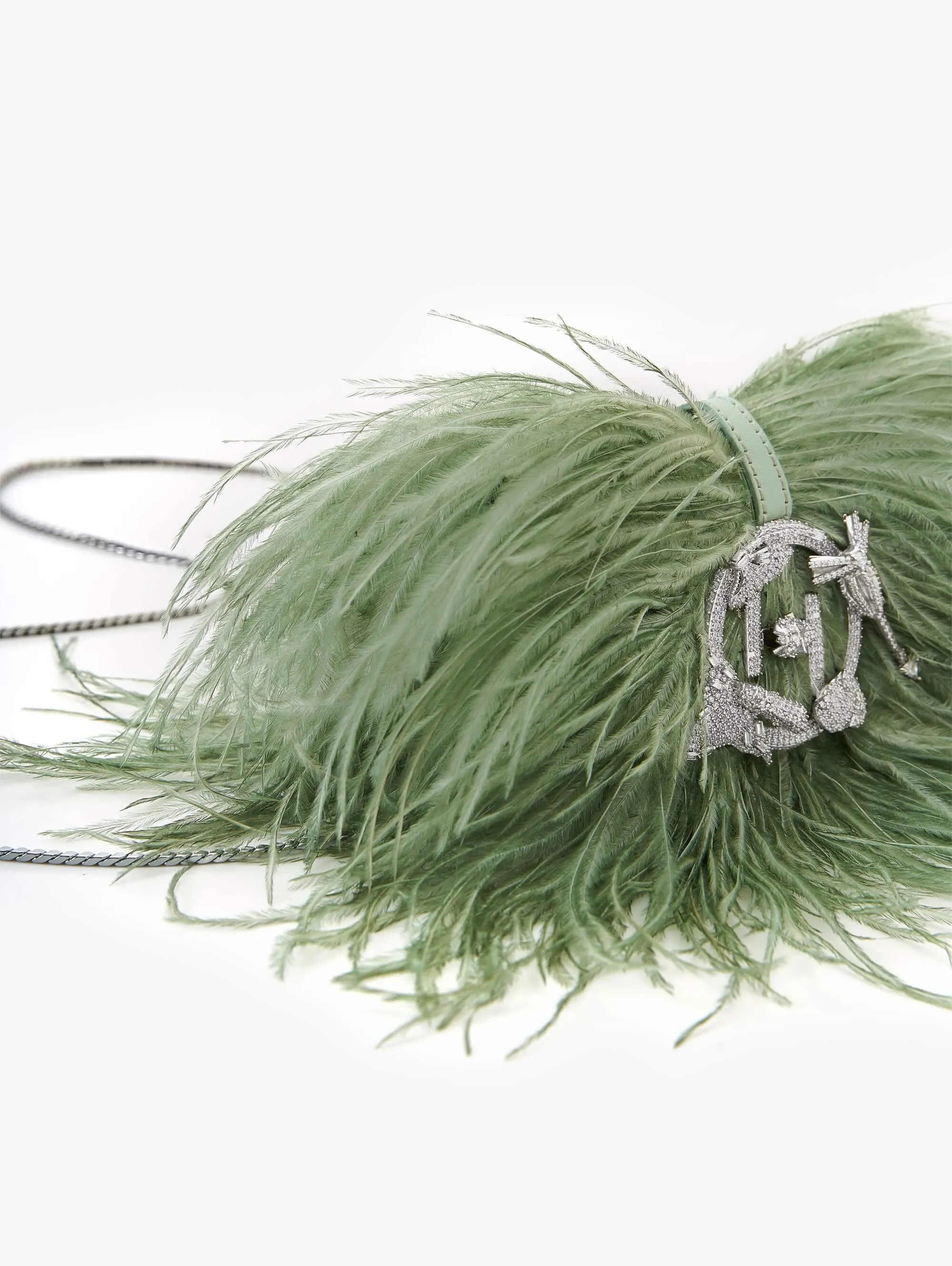 Jade green scarlet minivet bag