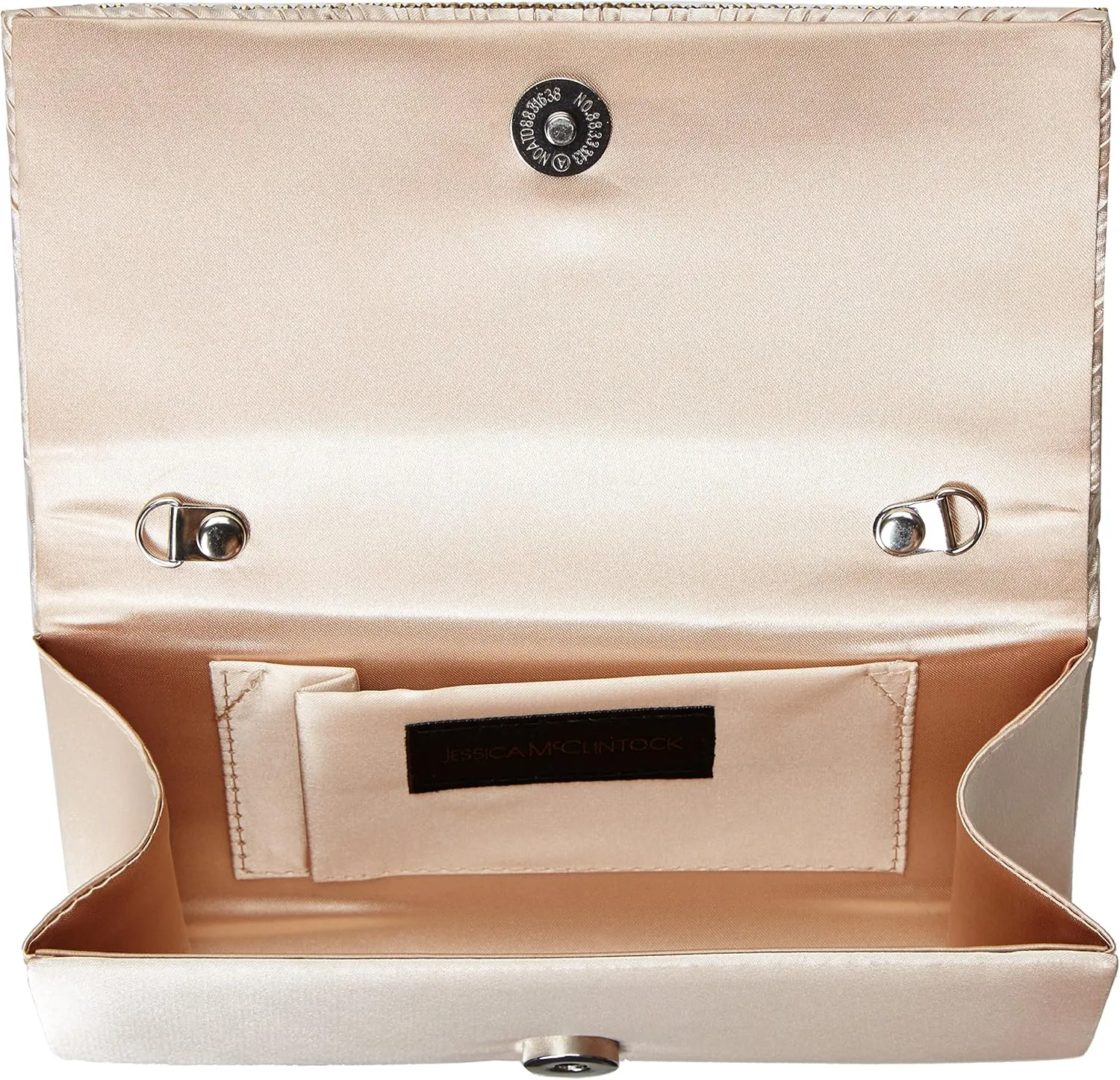 Jessica McClintock Chloe Satin Clutch