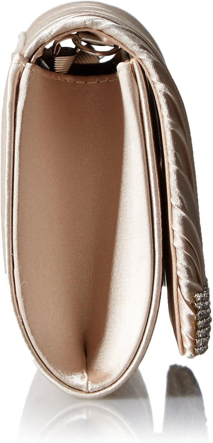 Jessica McClintock Chloe Satin Clutch