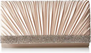 Jessica McClintock Chloe Satin Clutch