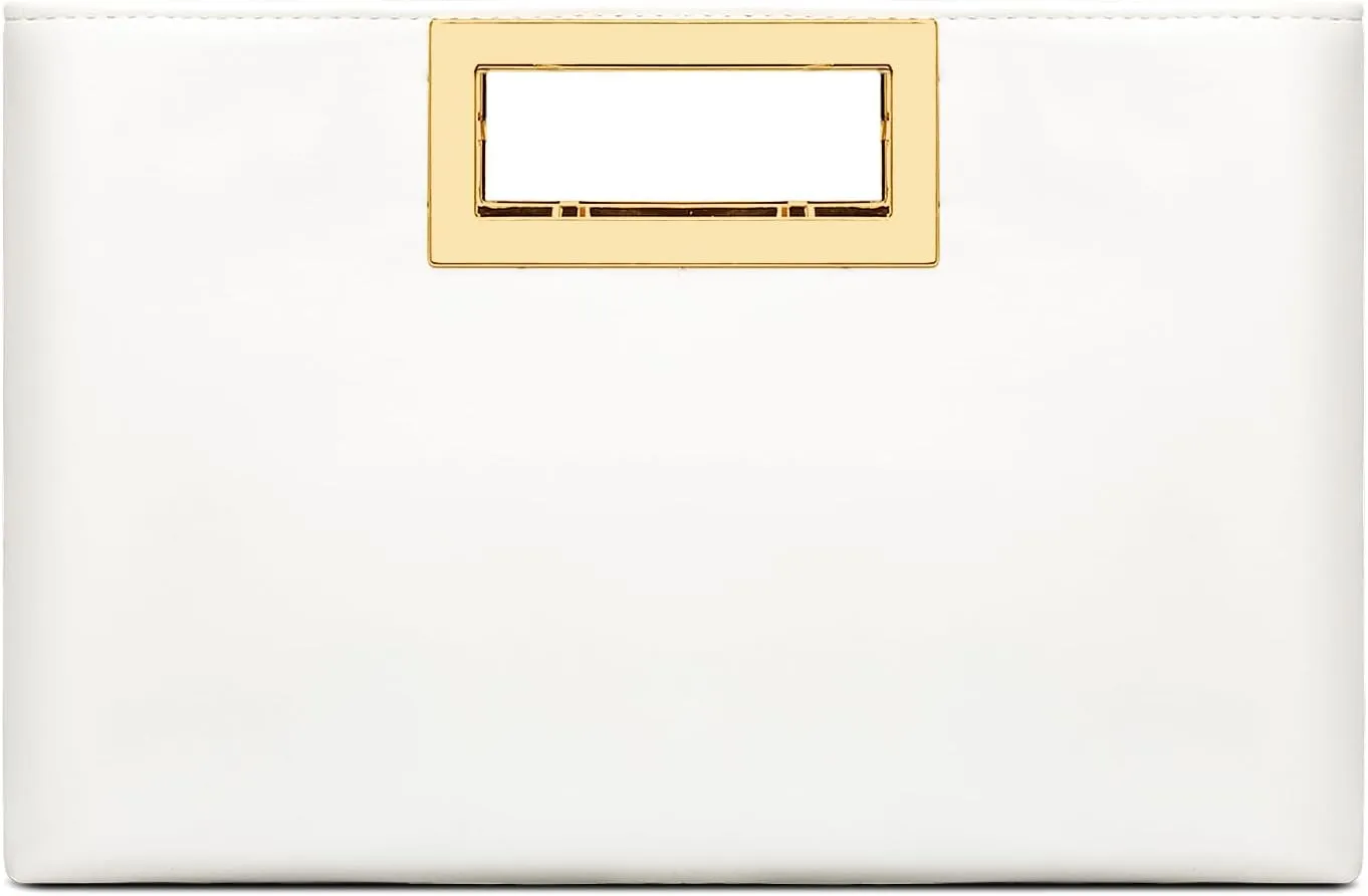 KKXIU Clutch Purse for Women Vegan Leather Evening Bag Formal Handbag for Wedding Party Prom Bridal