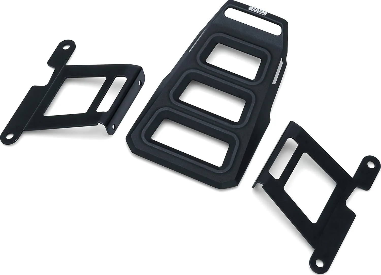 Kuryakyn 6665 Motorcycle Accessory: Dillinger Fixed Mount Luggage/Storage Rack for 2004-19 Harley-Davidson XL Motorcycles, Satin Black
