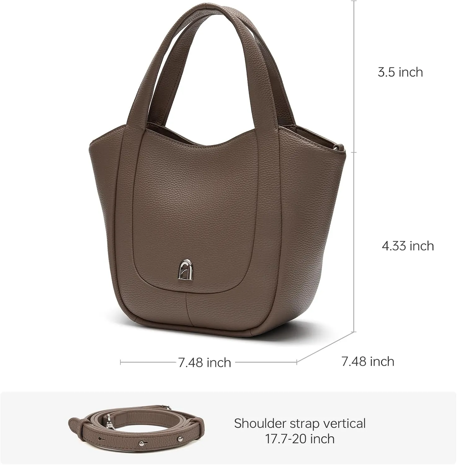 LA FESTIN Tote Bag for Women Crossbody Hobo Shoulder Purse with Pocket Designer Clutch Small Handbag for Daily Travel