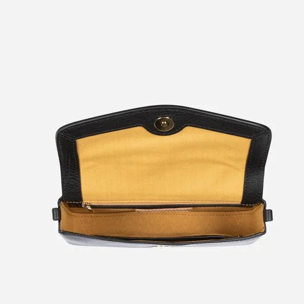 LADIES CLUTCH BAG, BLACK