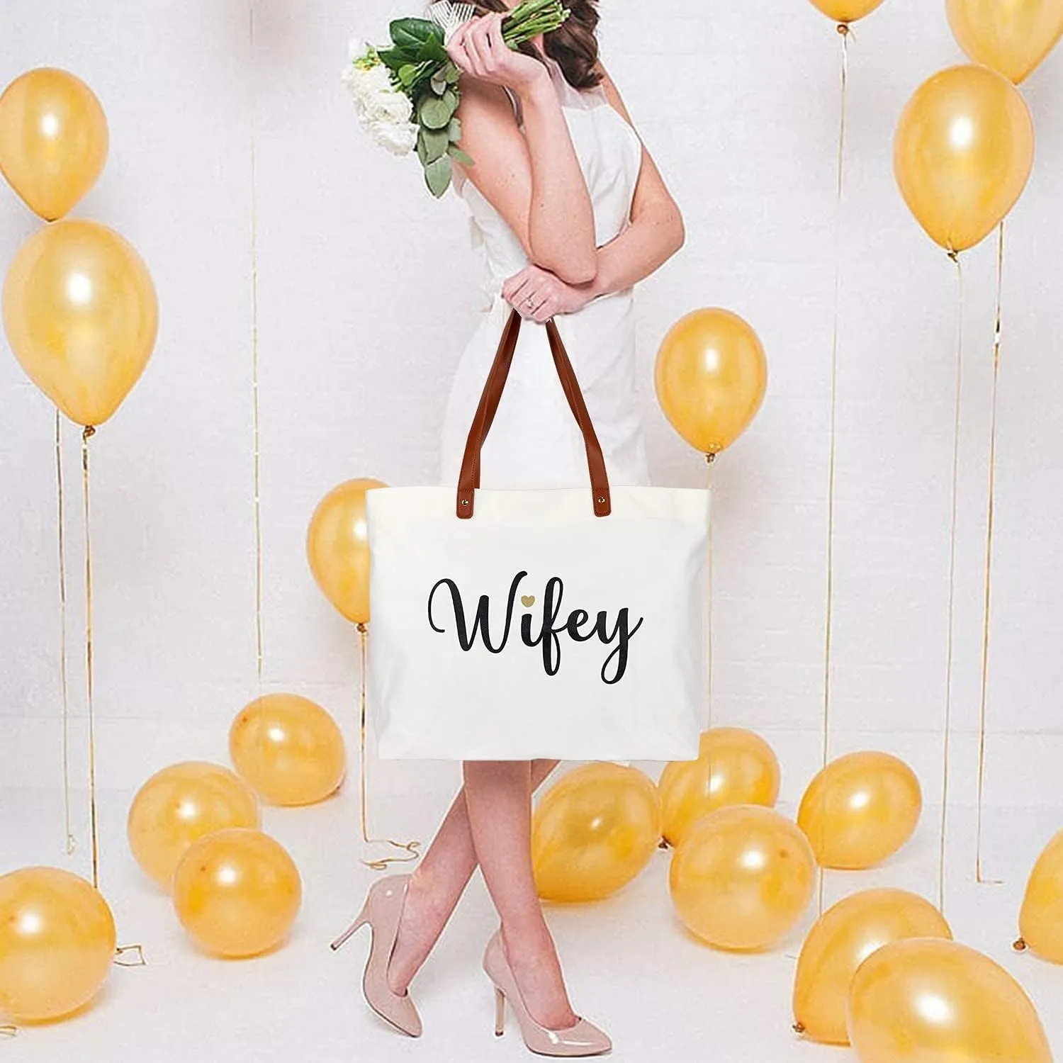 Lamyba New Mom Gifts, Mothers Day Gifts From Daughter Son Kids, Mama Bag Tote for Hospital or Baby Essentials, Mom to Be Gift