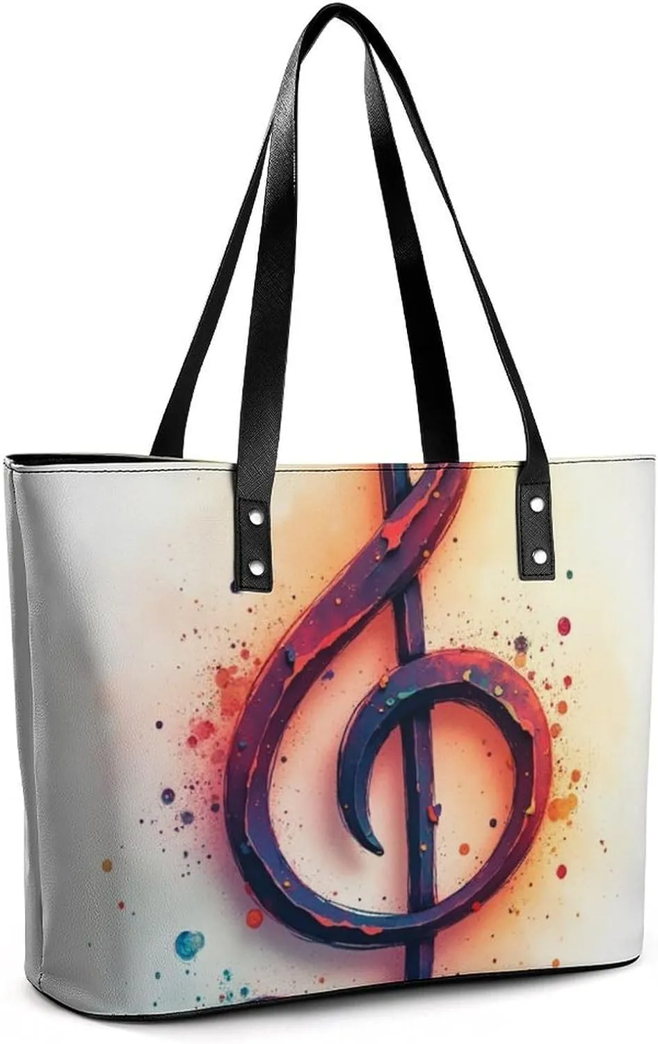 Large Shoulder Bag for Women, PU Leather Beach Tote Bag Waterproof, Swim Gym Shopping Travel Bag Clutch Bag