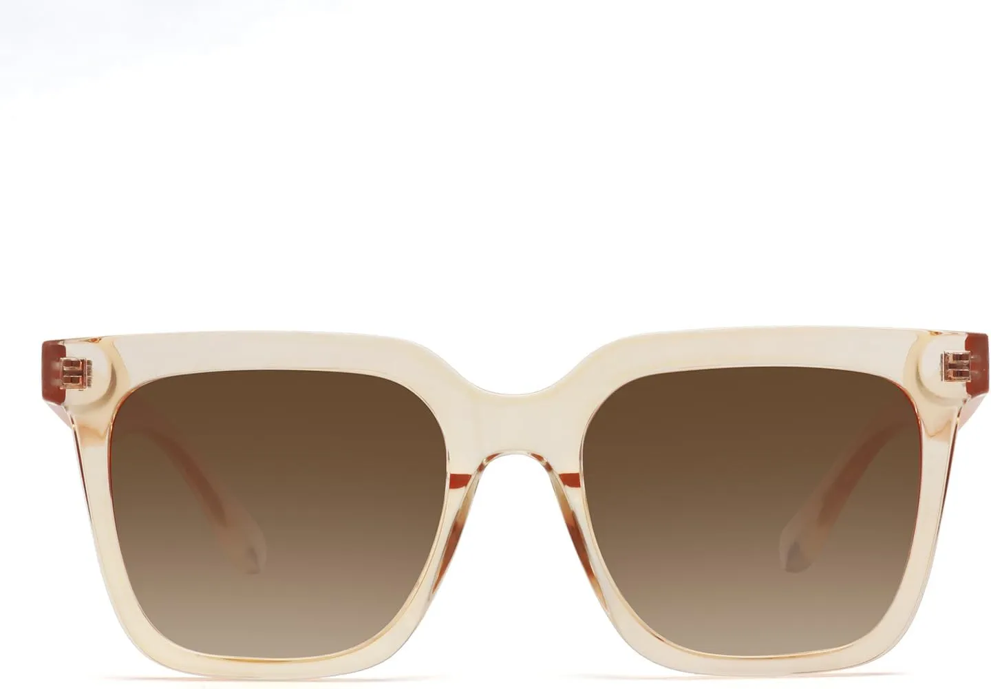 Large Square Sunglasses Trendy Polarized Sunglasses for Women Men Classic Retro Style UV400 Protection