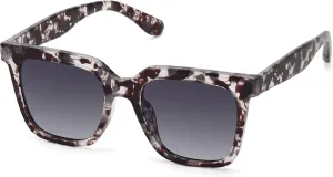 Large Square Sunglasses Trendy Polarized Sunglasses for Women Men Classic Retro Style UV400 Protection