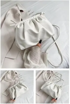 Large Womens Pouch Dumpling Crossbody Bag Cloud Handbag Soft Clutch Purse Shoulder Bag Tote Bags Hobo Bags