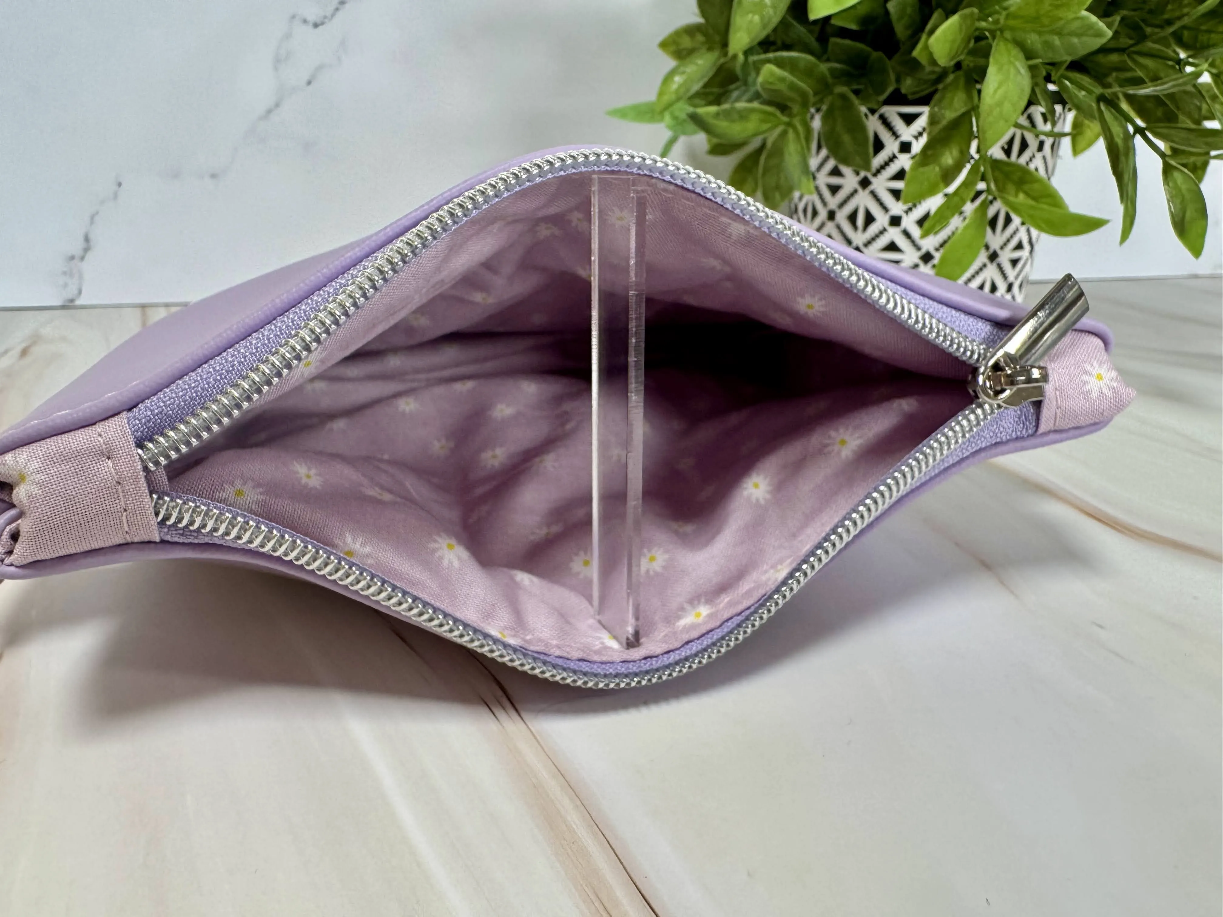 Lavender Skies Water Resistant Pouch