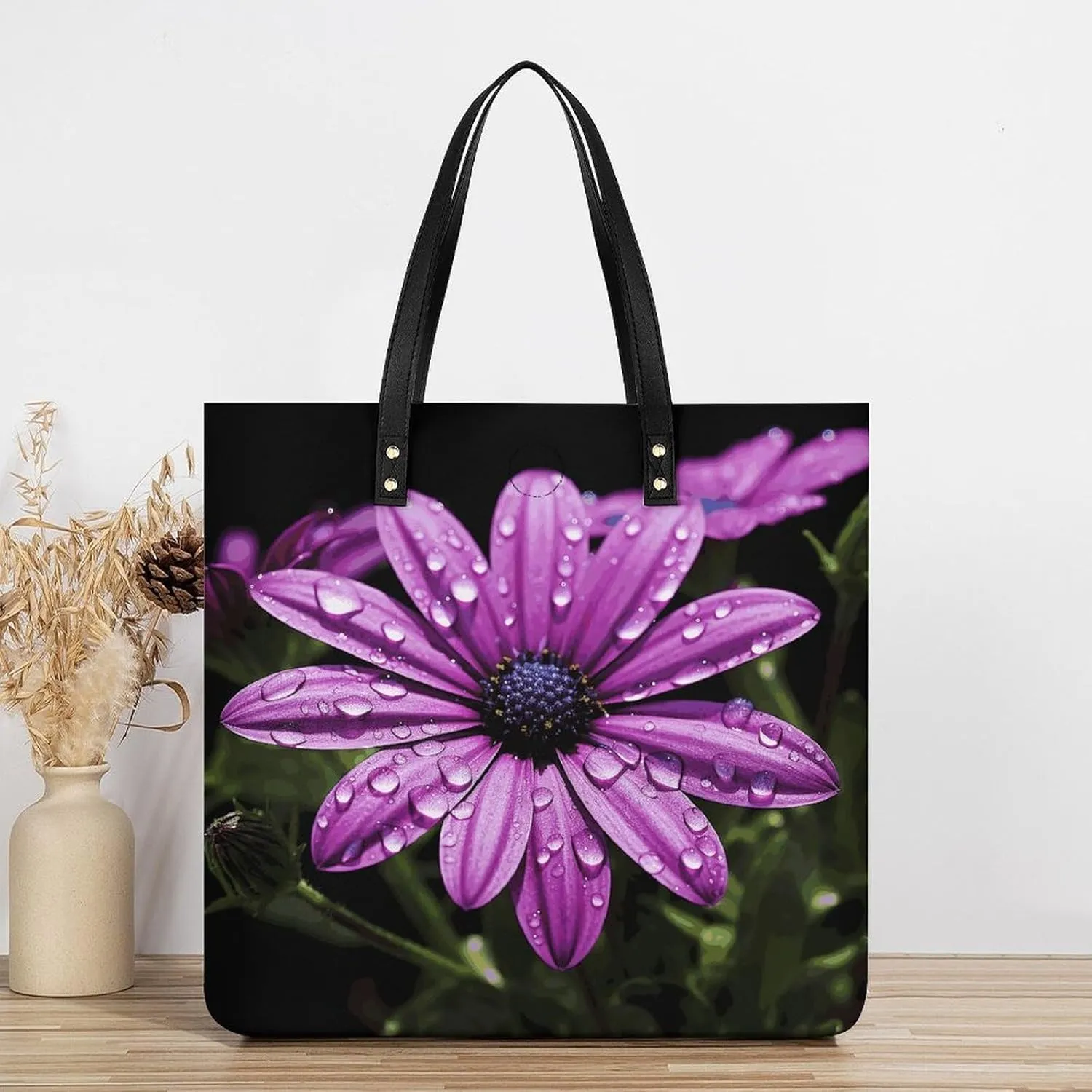 Leather Handbag for Women Tote Bag with Magnetic Buckle Sweet Candy Crossbody Bag Shoulder Bags